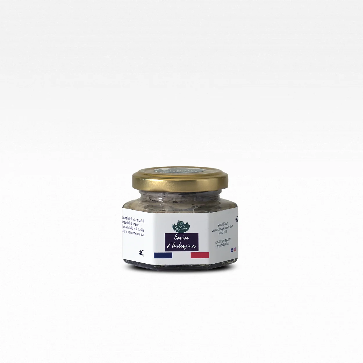 Caviar d'aubergines Caviar d'aubergines La ferme du Pré Grandin