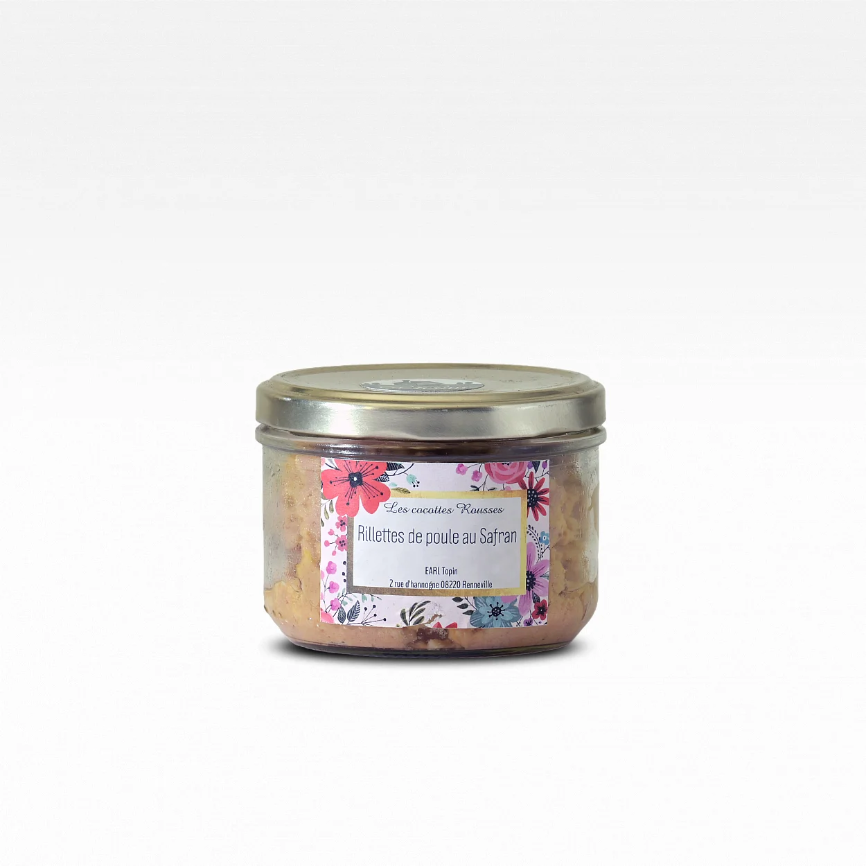 Rillettes de poule au safran Rillettes de poule au safran La ferme du Pré Grandin