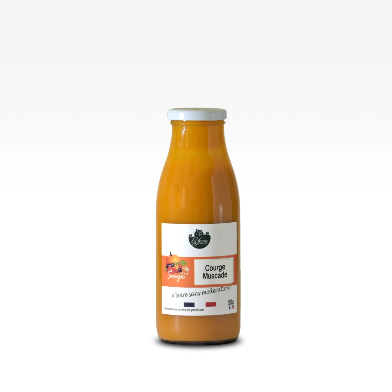 Soupe courge Muscade Soupe courge Muscade La ferme du Pré Grandin